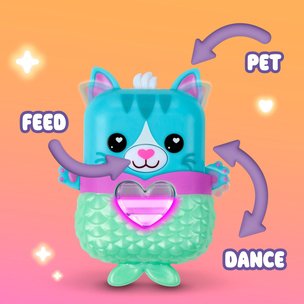 Nano-mals Pawtricia the Blue Kitty Electronic Pet Cat