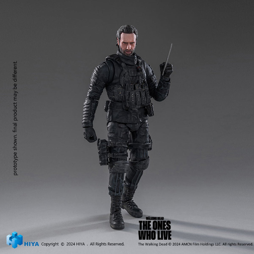 The Walking Dead: The Ones Who Live Rick Grimes Exquisite Mini 1:18 Scale Action Figure - Previews Exclusive