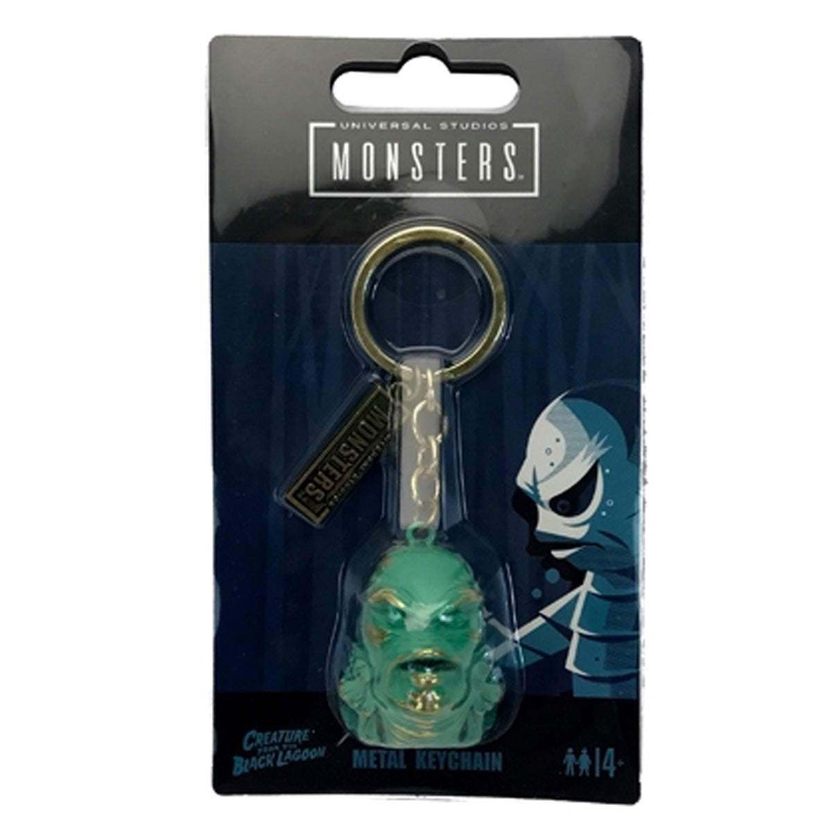 Universal Monsters Creature Head Sculpted Keychain