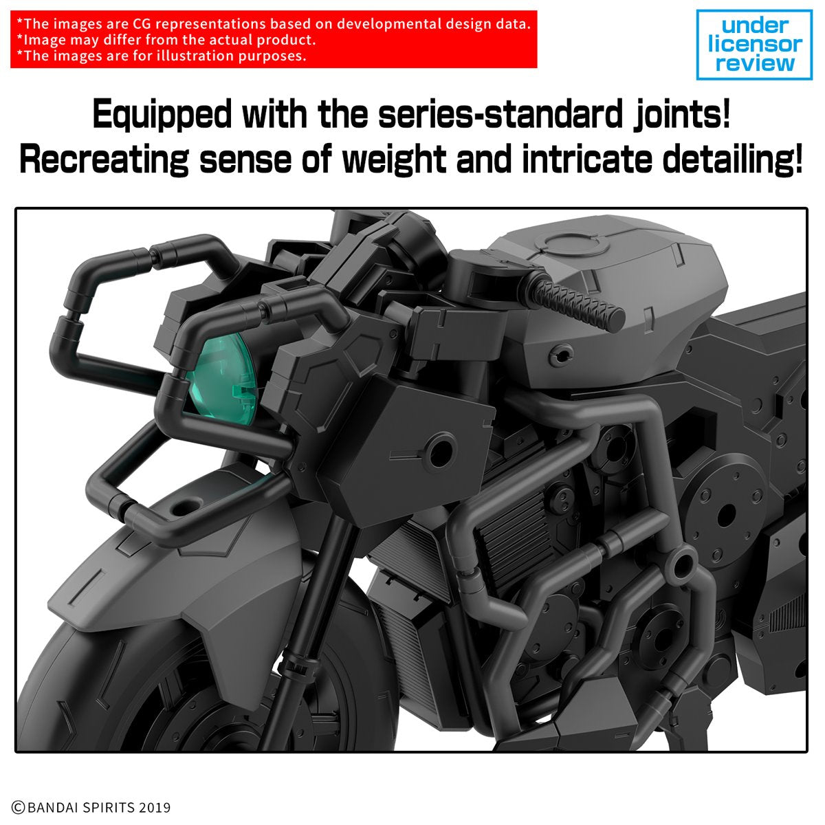 30 Minutes Missions Extended Armament Vehicle Boost Wild Bike Ver. Model Kit