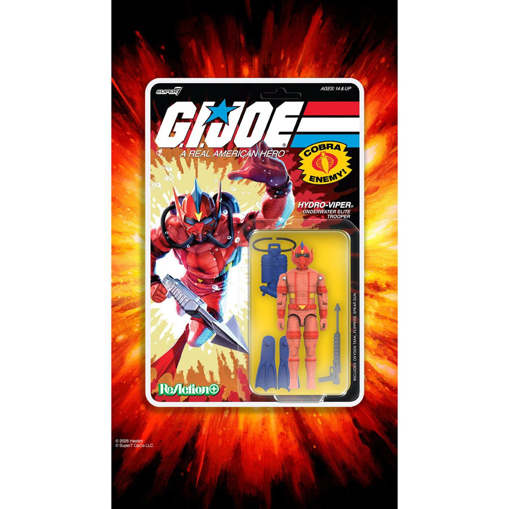 G.I. Joe Hydro Viper (Comic) 3 3/4-Inch ReAction+ Figure