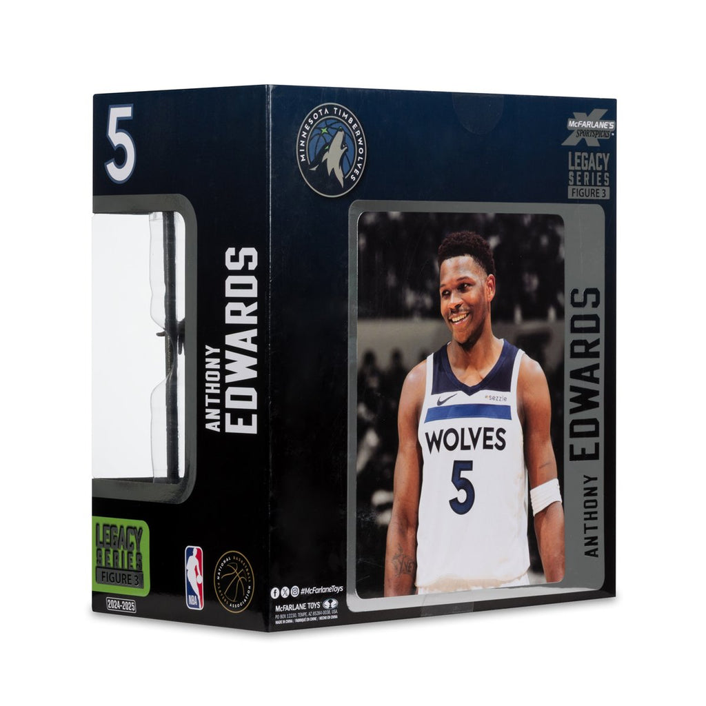 NBA McFarlane's SportsPicks Minnesota Timberwolves Anthony Edwards 7-Inch Posed Figure