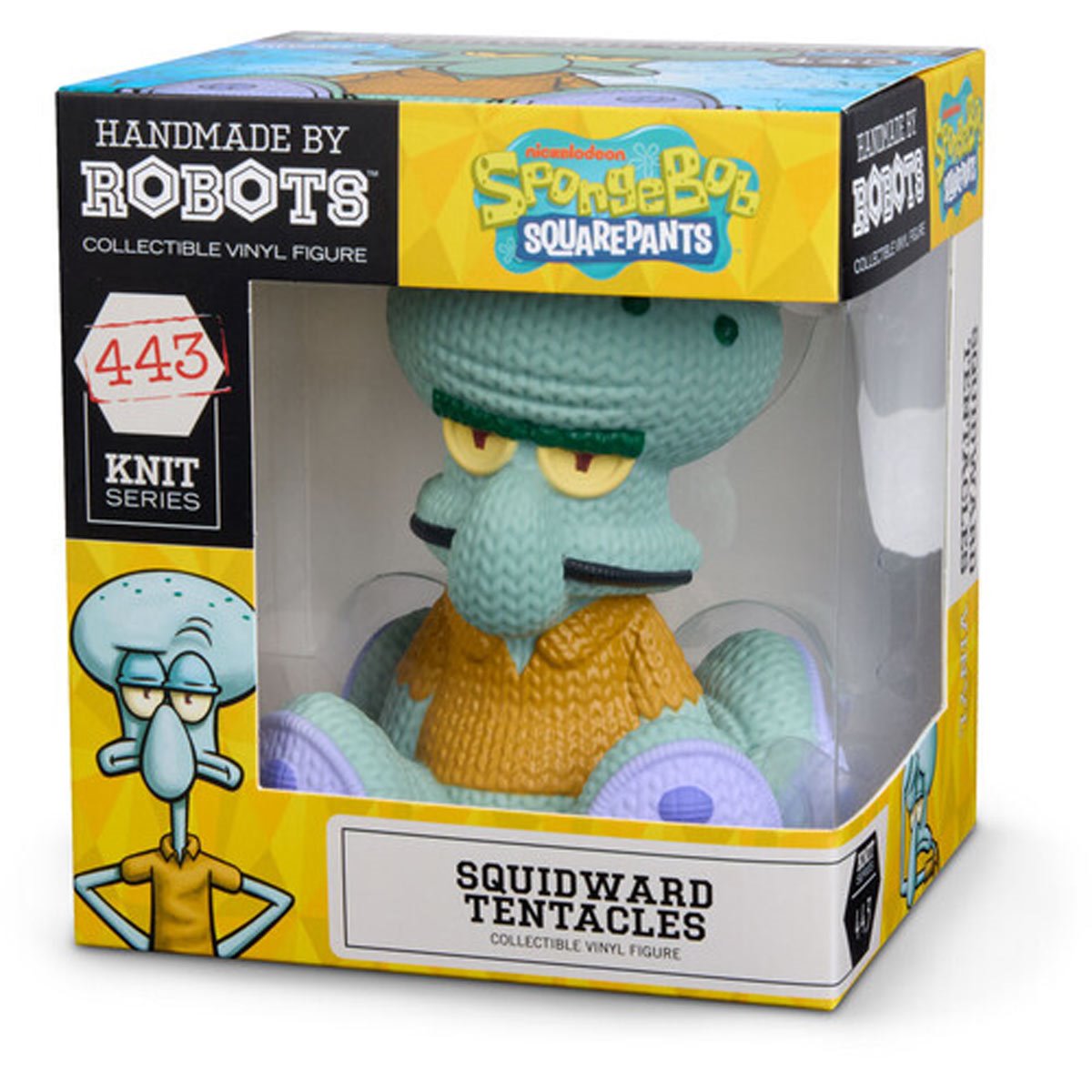 SpongeBob SquarePants Squidward #443 Handmade By Robots Vinyl Figure