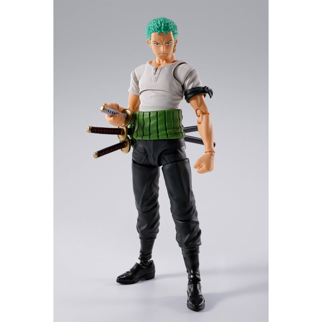 One Piece Roronoa Zoro Romance Dawn S.H.Figuarts Action Figure - Reissue