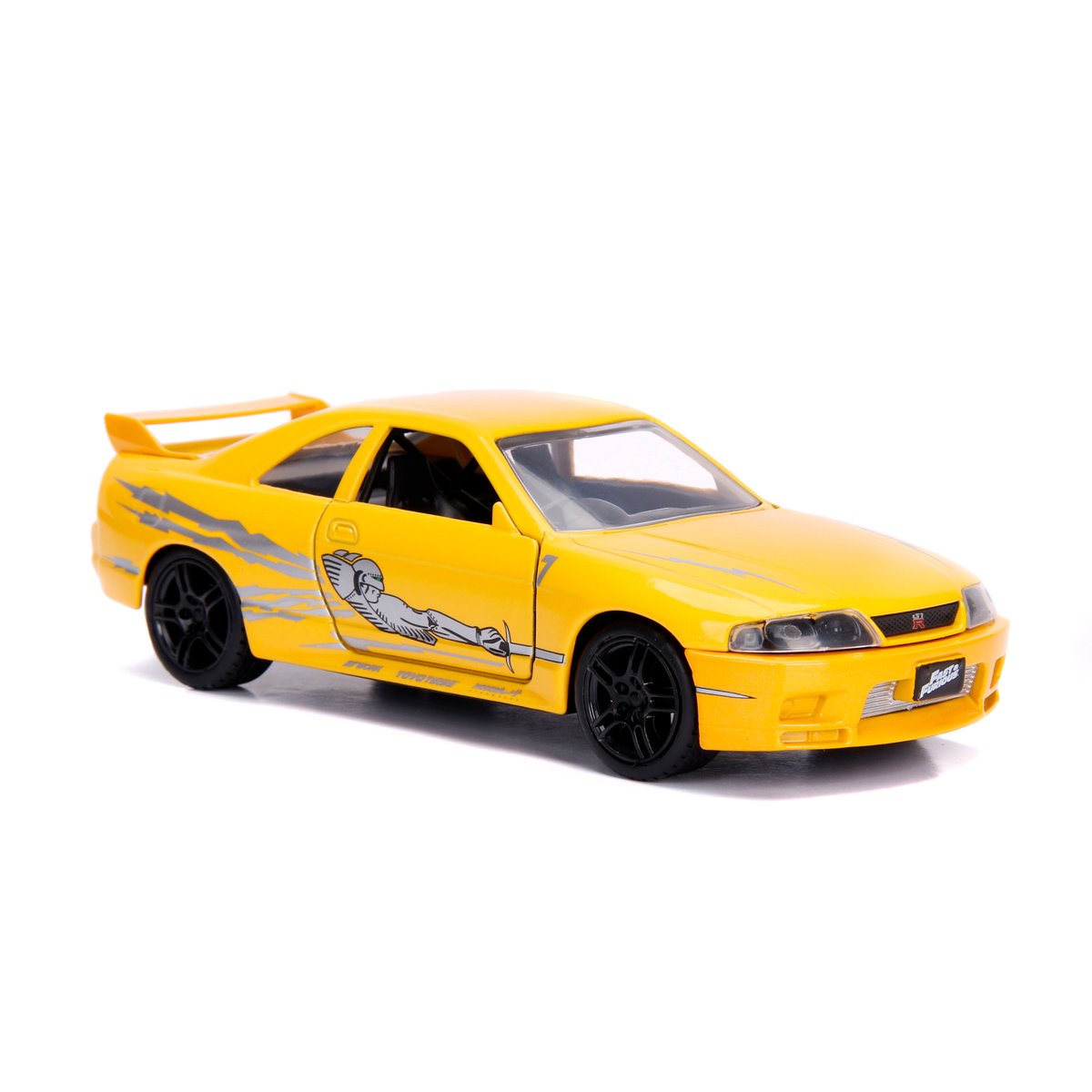 Fast and the Furious Leon's 1995 Nissan Skyline GT-R BCNR33 1:32 Scale Die-Cast Metal Vehicle