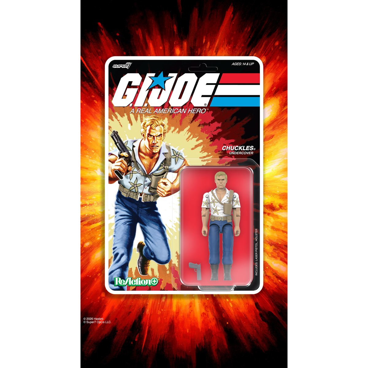G.I. Joe Chuckles (Movie) 3 3/4-Inch ReAction+ Figure