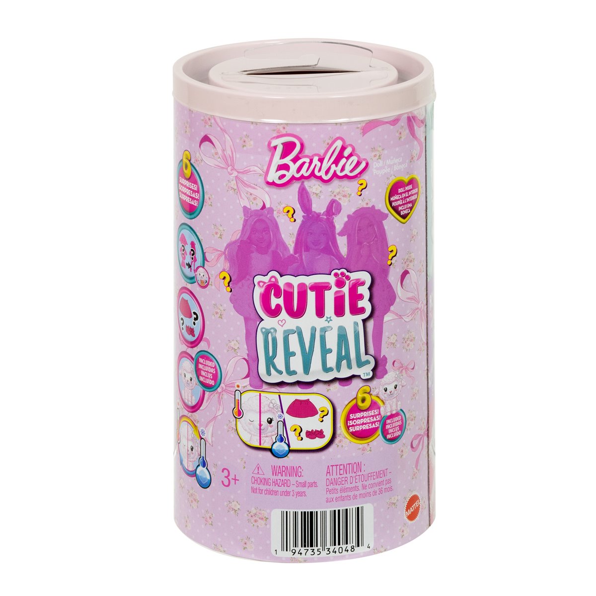 Barbie Chelsea Cutie Reveal Series 2 Doll Case of 4