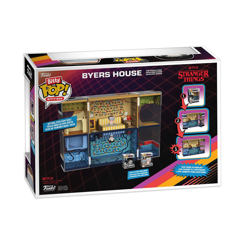 Stranger Things Byers House Funko Bitty Box Playset