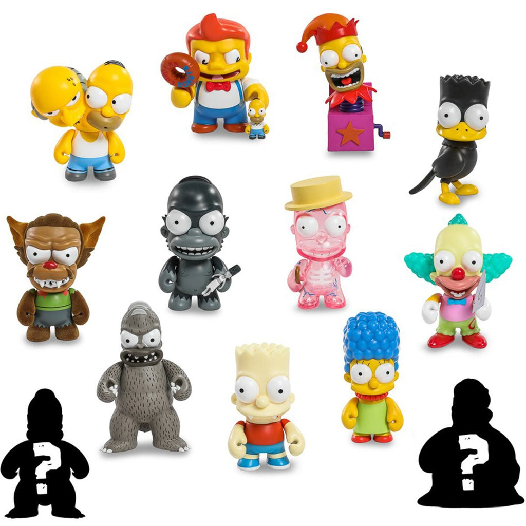 The Simpsons Treehouse of Horror Series 2 3-Inch Vinyl Mini-Figure Blind Box Display Tray of 24