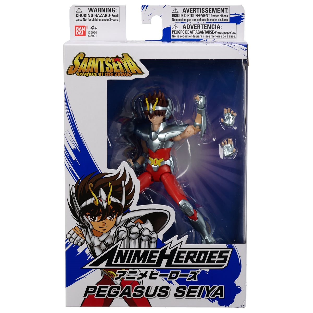 Knights of the Zodiac Anime Heroes Pegasus Seiya Action Figure