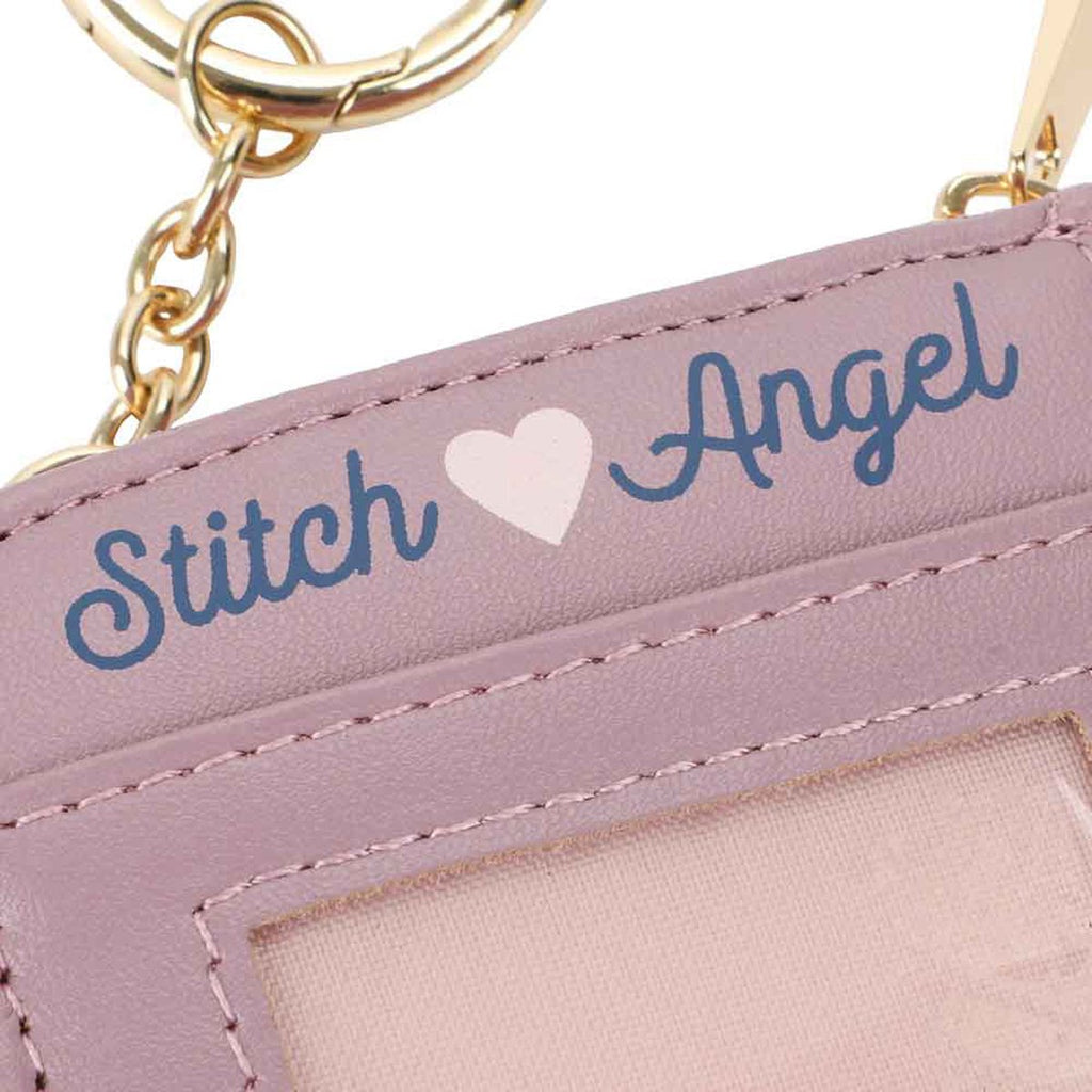 Lilo & Stitch Stitch and Angel Mini Zip Around Wallet