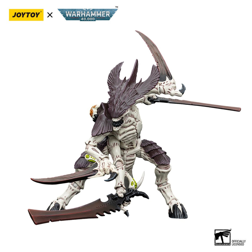 Joy Toy Warhammer 40,000 Tyranids Hive Fleet Leviathan Tyranid Warrior with Boneswords 2 1:18 Scale Action Figure
