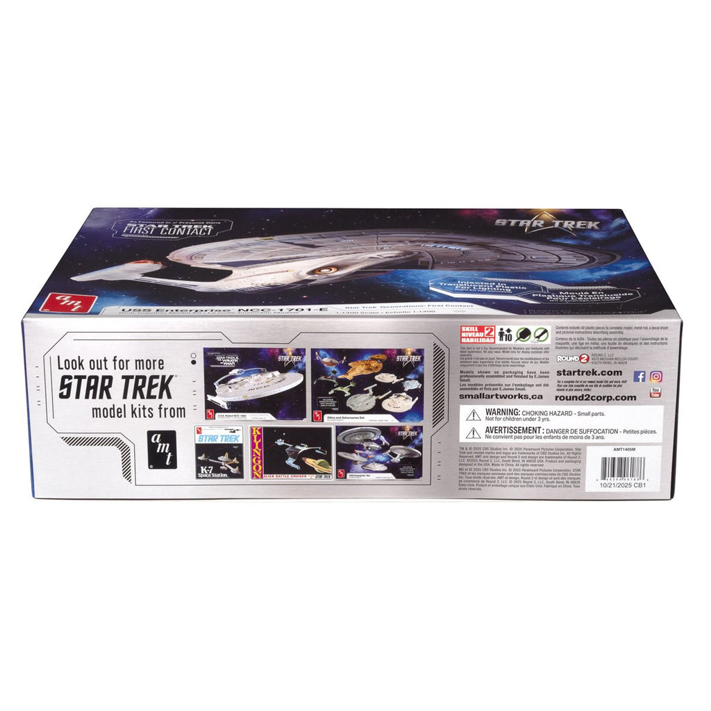 Star Trek U.S.S. Enterprise NCC-1701-E Translucent 1:140 Scale Model Kit
