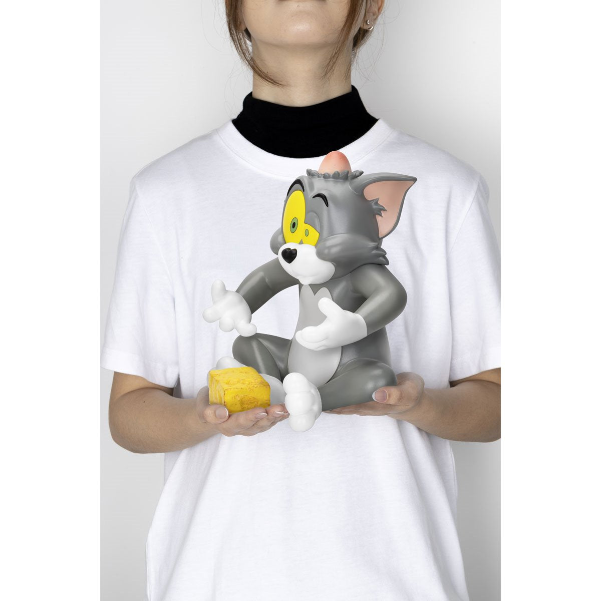 Tom and Jerry Tom-Cheese Trap VPBS-015 Tom and Jerry Series Small Vinyl Functional Piggy Bank