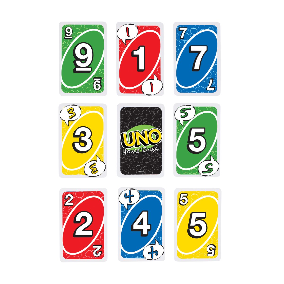 UNO House Rules Card Game