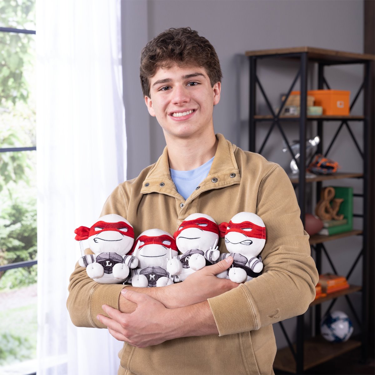 Club Mocchi Mocchi Teenage Mutant Ninja Turtles 40th Anniversary Junior Plush 4-Pack Gift Set