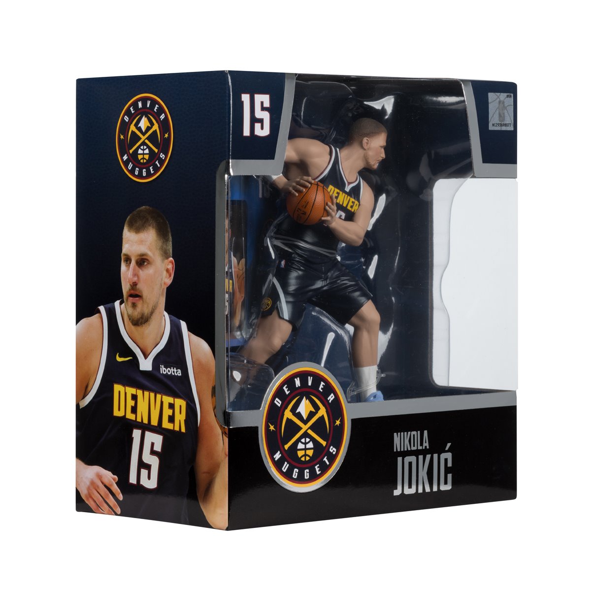 NBA McFarlane's SportsPicks Denver Nuggets Nikola Jokic 7-Inch Posed Figure