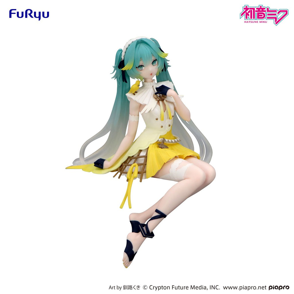 Vocaloid Hatsune Miku Canary Bird Noodle Stopper Statue