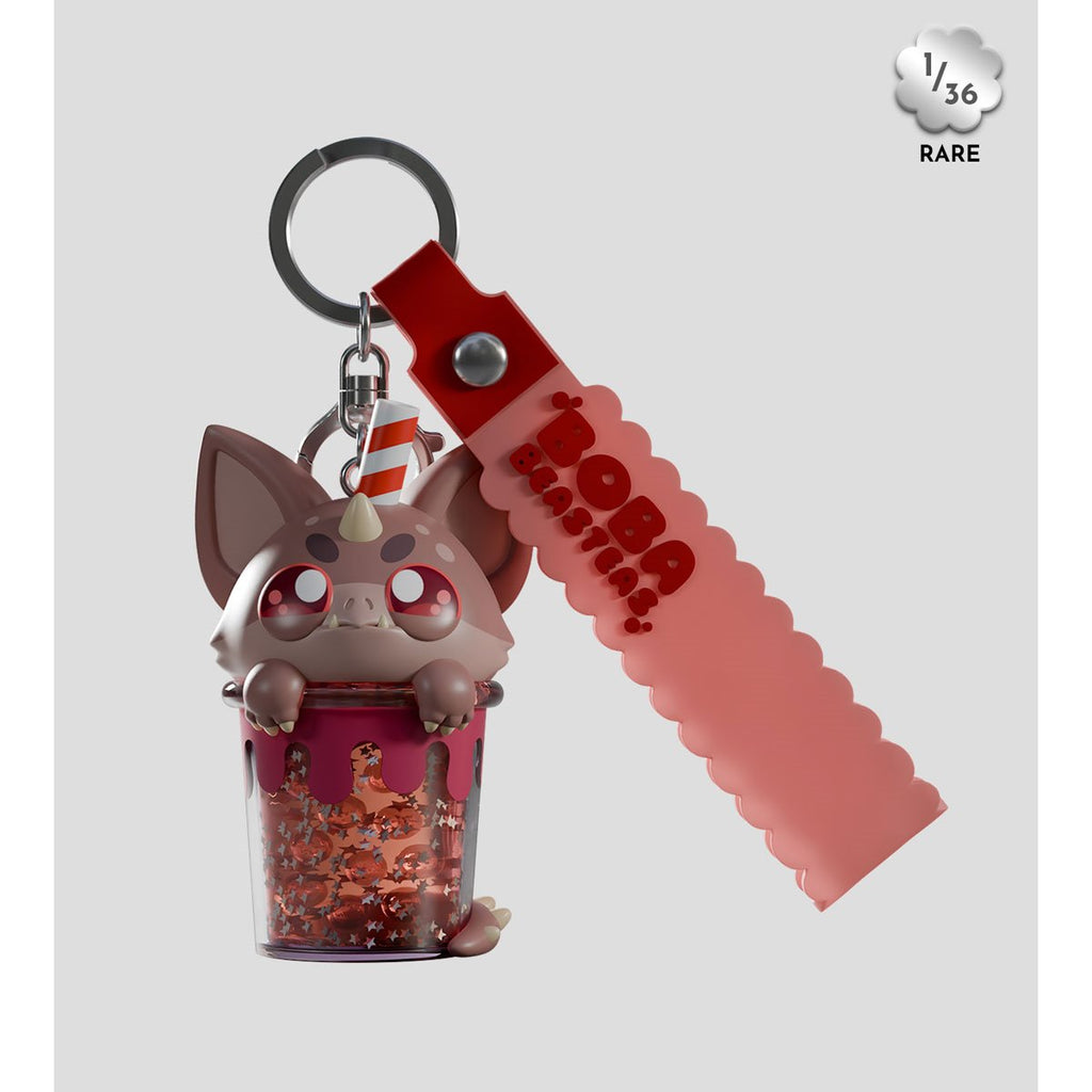 Boba Beasteas Blind-Box Key Chain Case of 6