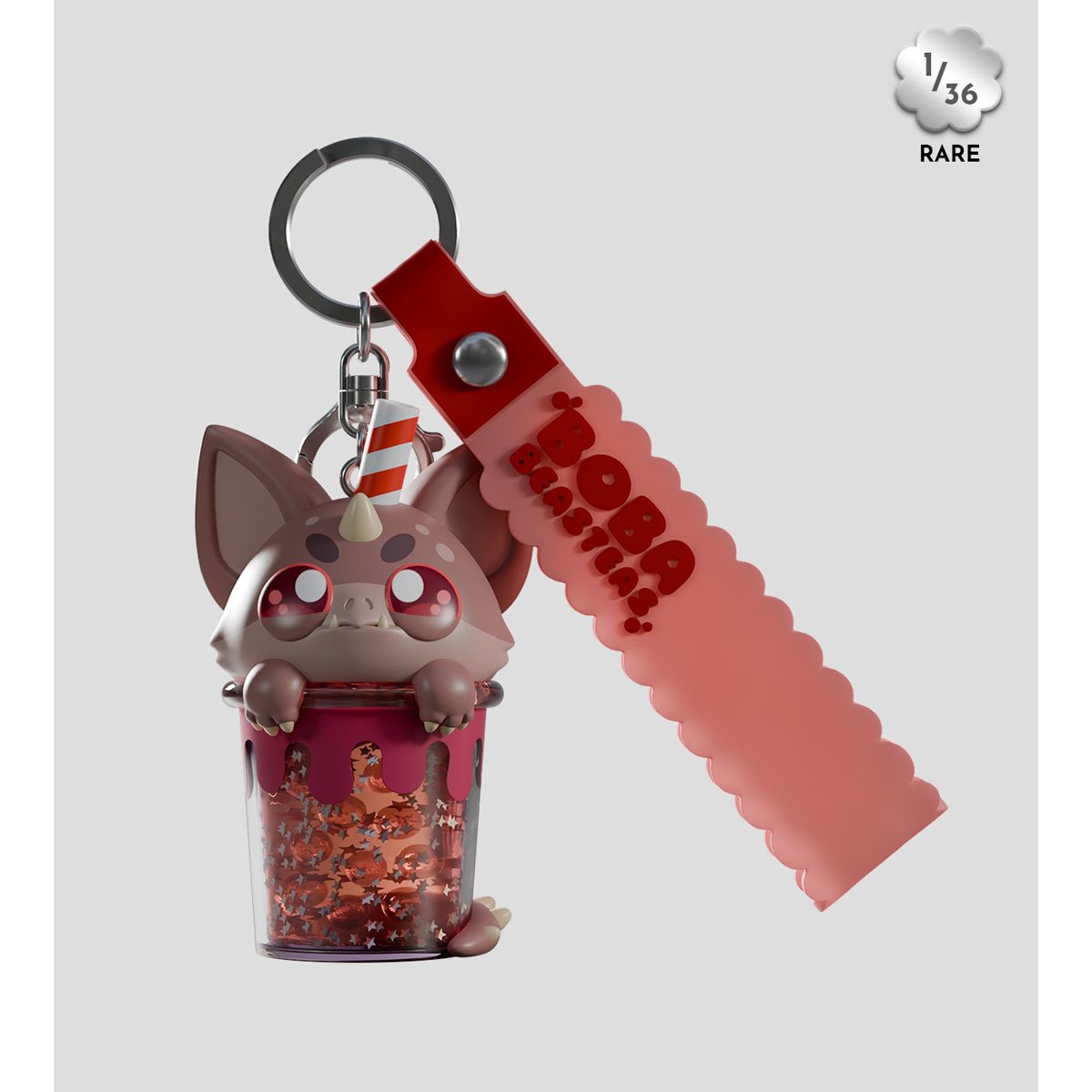 Boba Beasteas Blind-Box Key Chain Case of 6