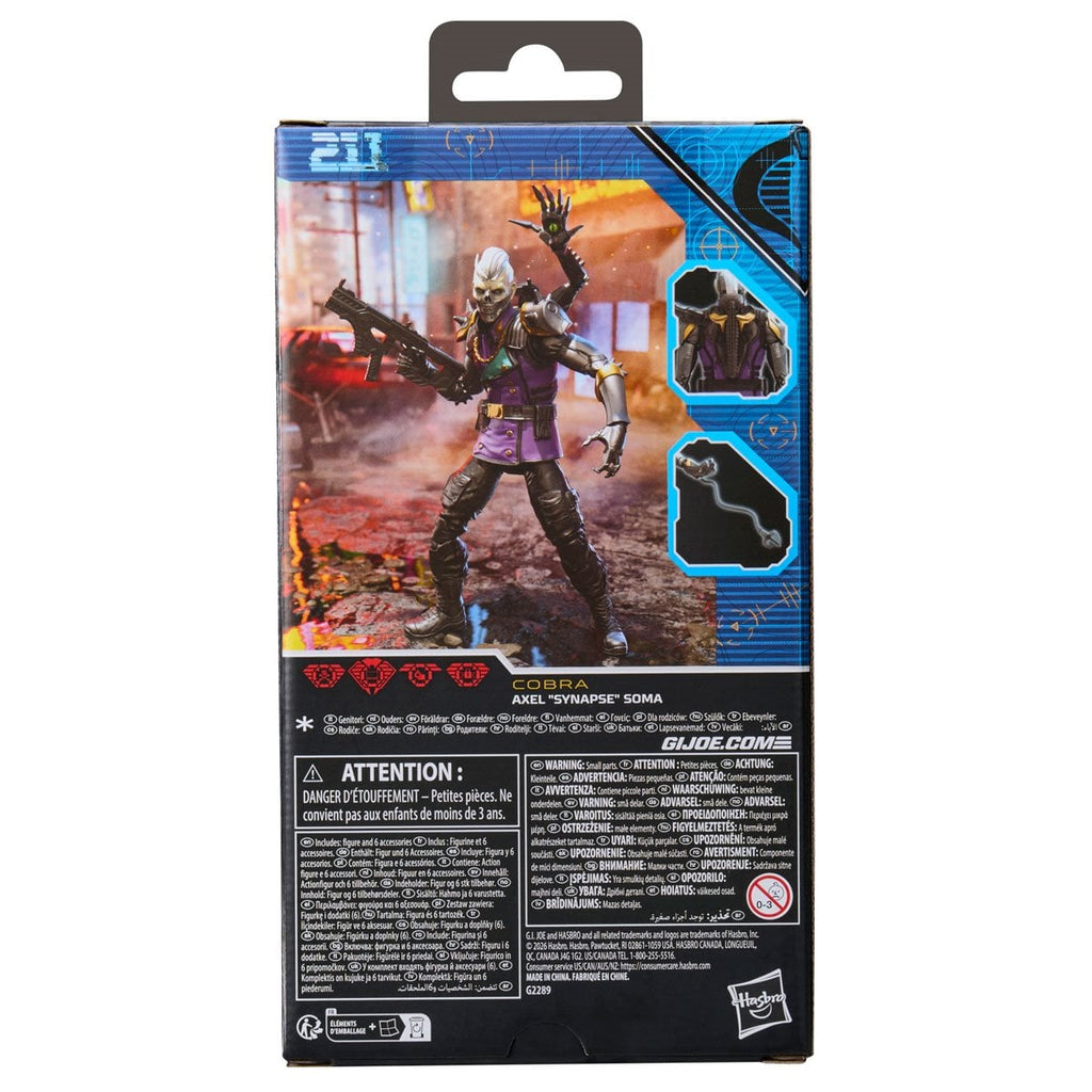 G.I. Joe Classified Series 211 Axel Synapse Soma 6-Inch Action Figure