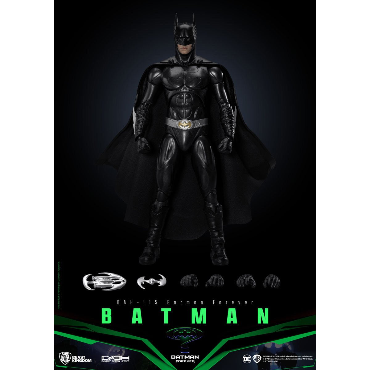 Batman Forever DAH-115 Dynamic 8-Ction Heroes Batman Action Figure