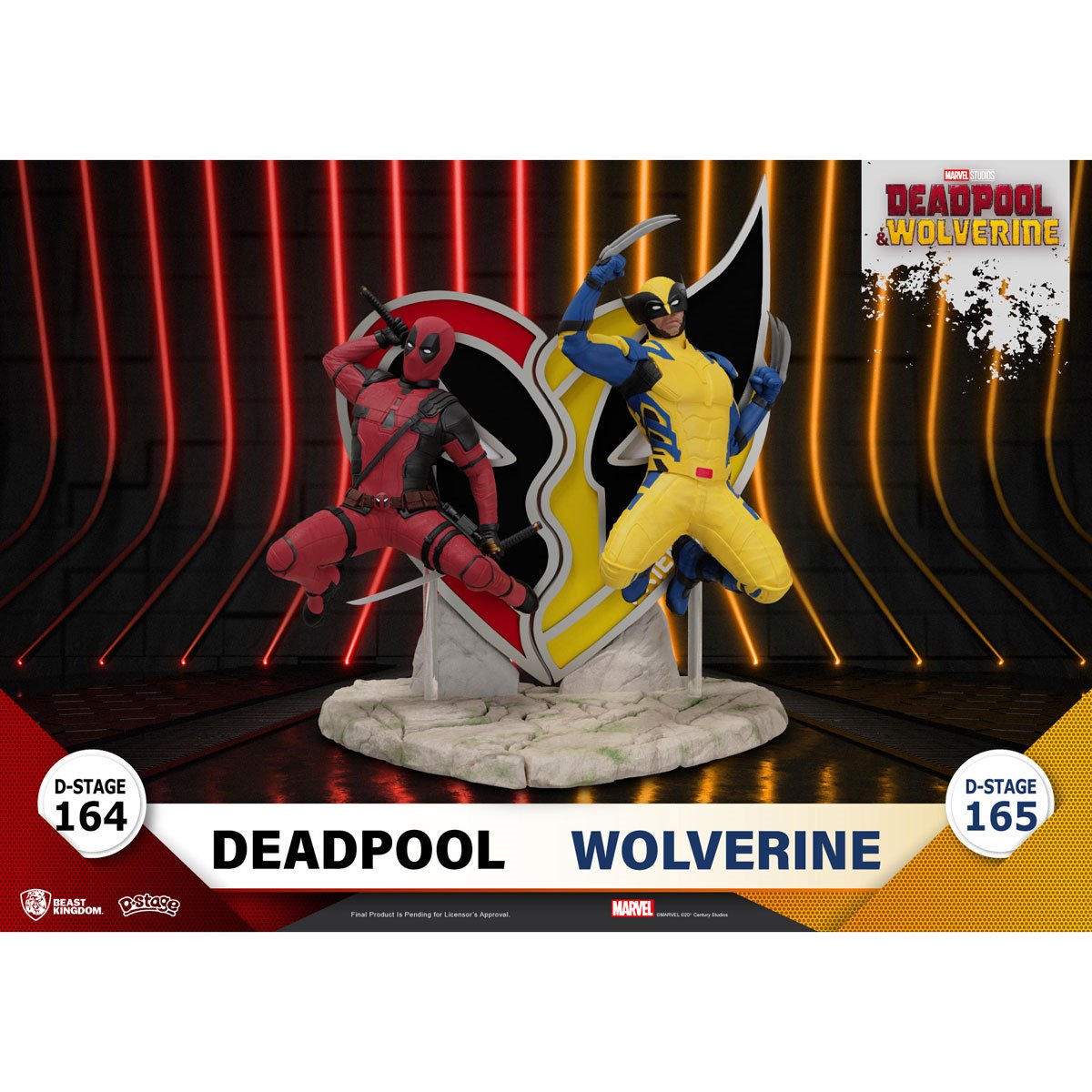 Deadpool and Wolverine DS-165 Wolverine D-Stage Statue