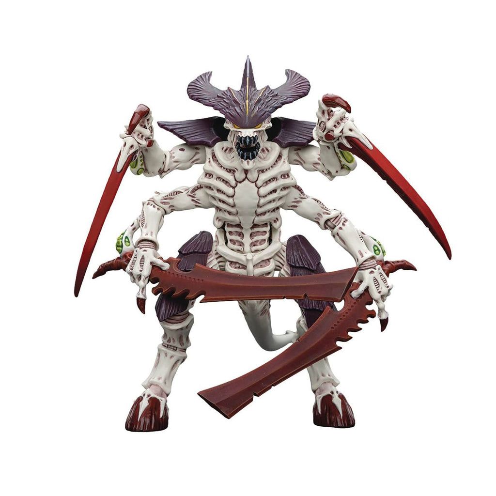Joy Toy Warhammer 40,000 Tyranids Hive Fleet Leviathan Tyranid Warrior with Boneswords 1:18 Scale Action Figure