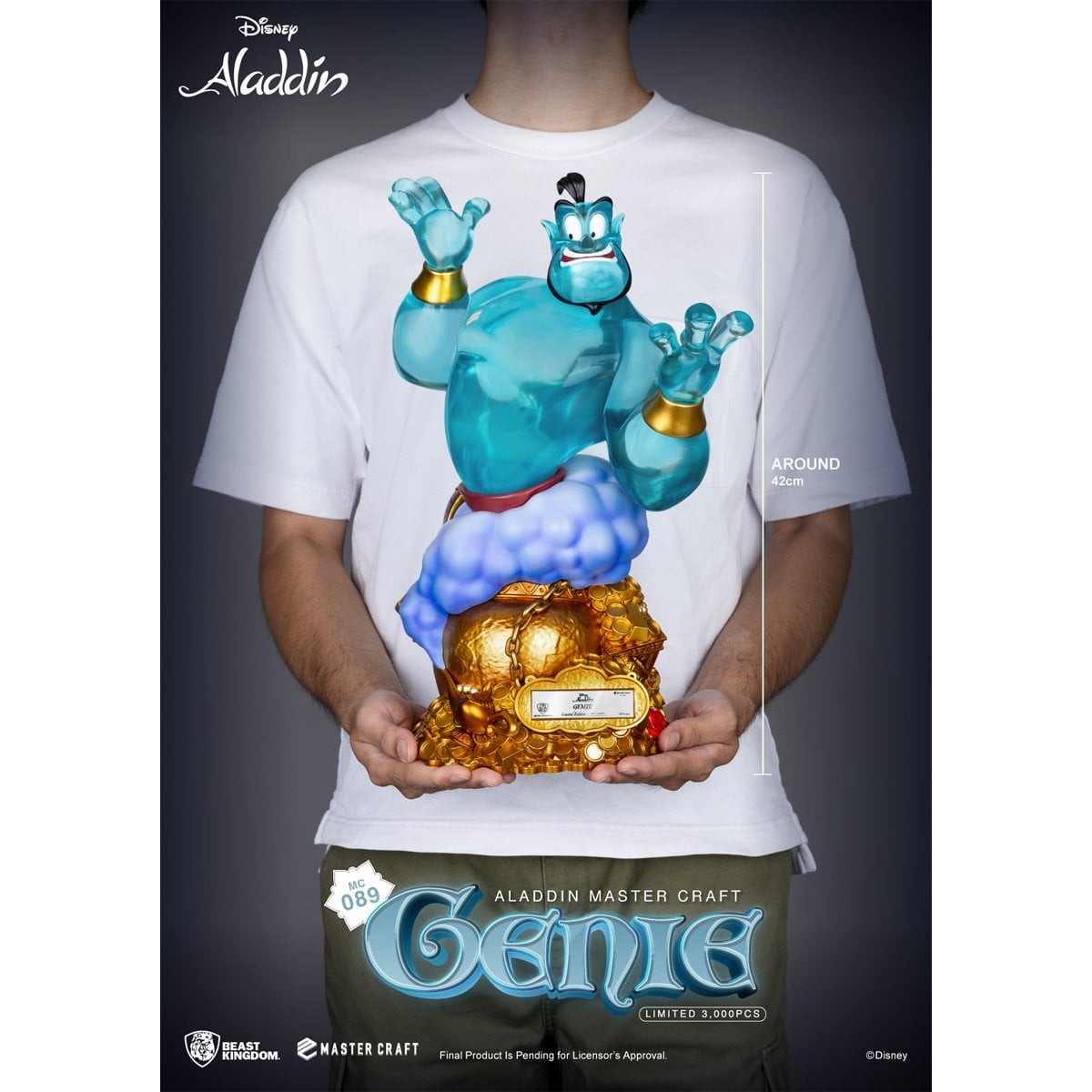 Disney Aladdin Genie MC-089 Master Craft Statue