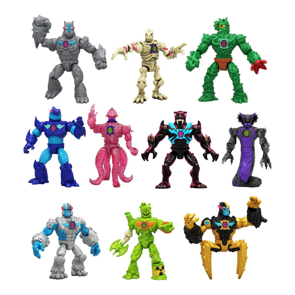 MrBeast Lab Hybrids Action Figure Kit Case of 8