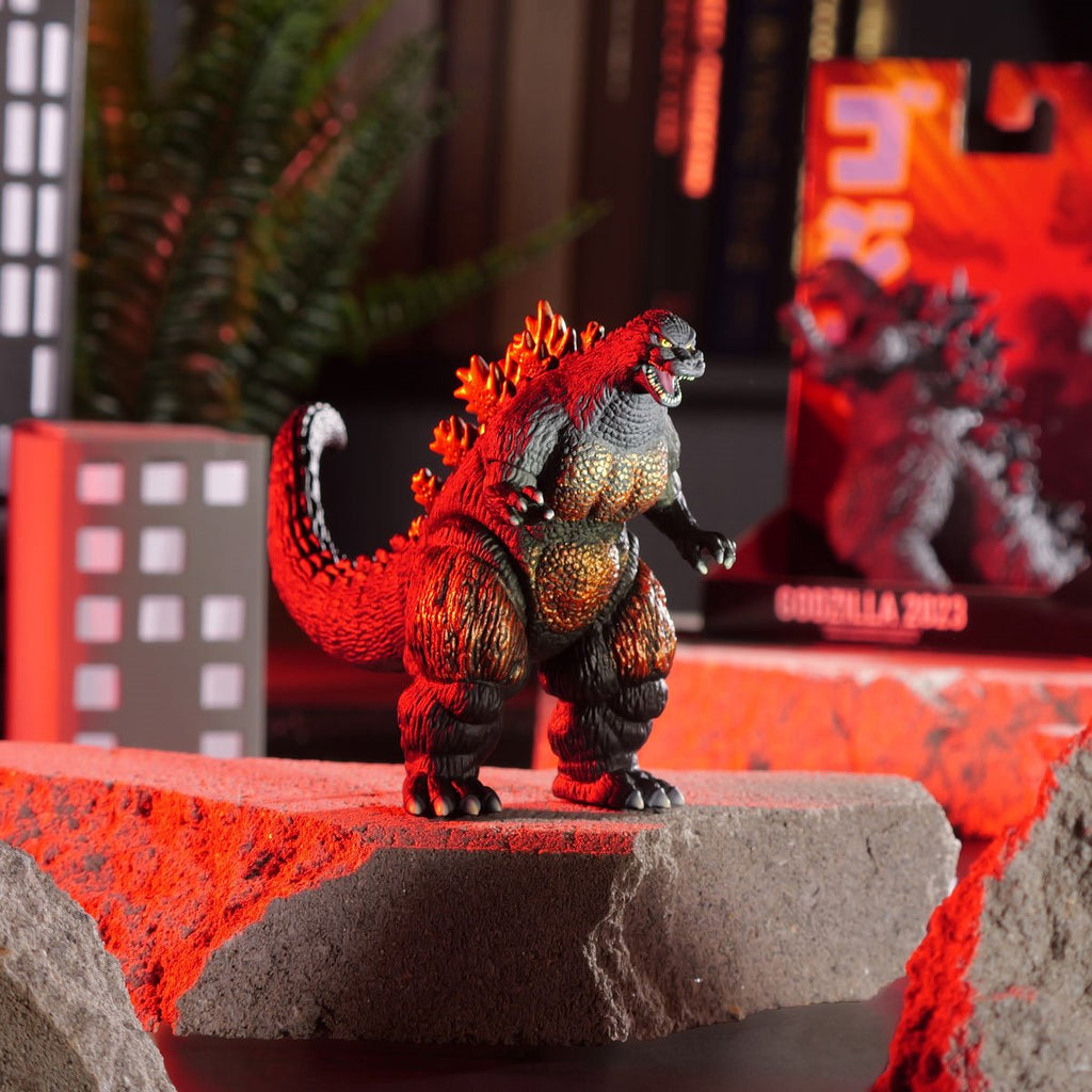 Godzilla Monster Series Burning Godzilla 5-Inch Soft Vinyl Action Figure