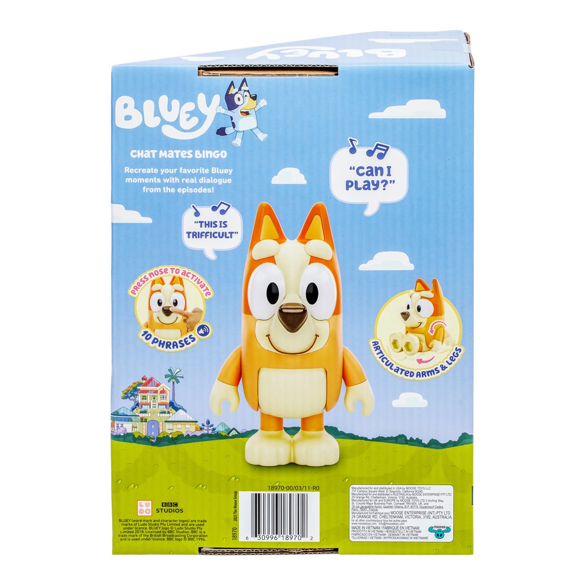 Bluey Chat Mates Figure Series 13 Case of 2