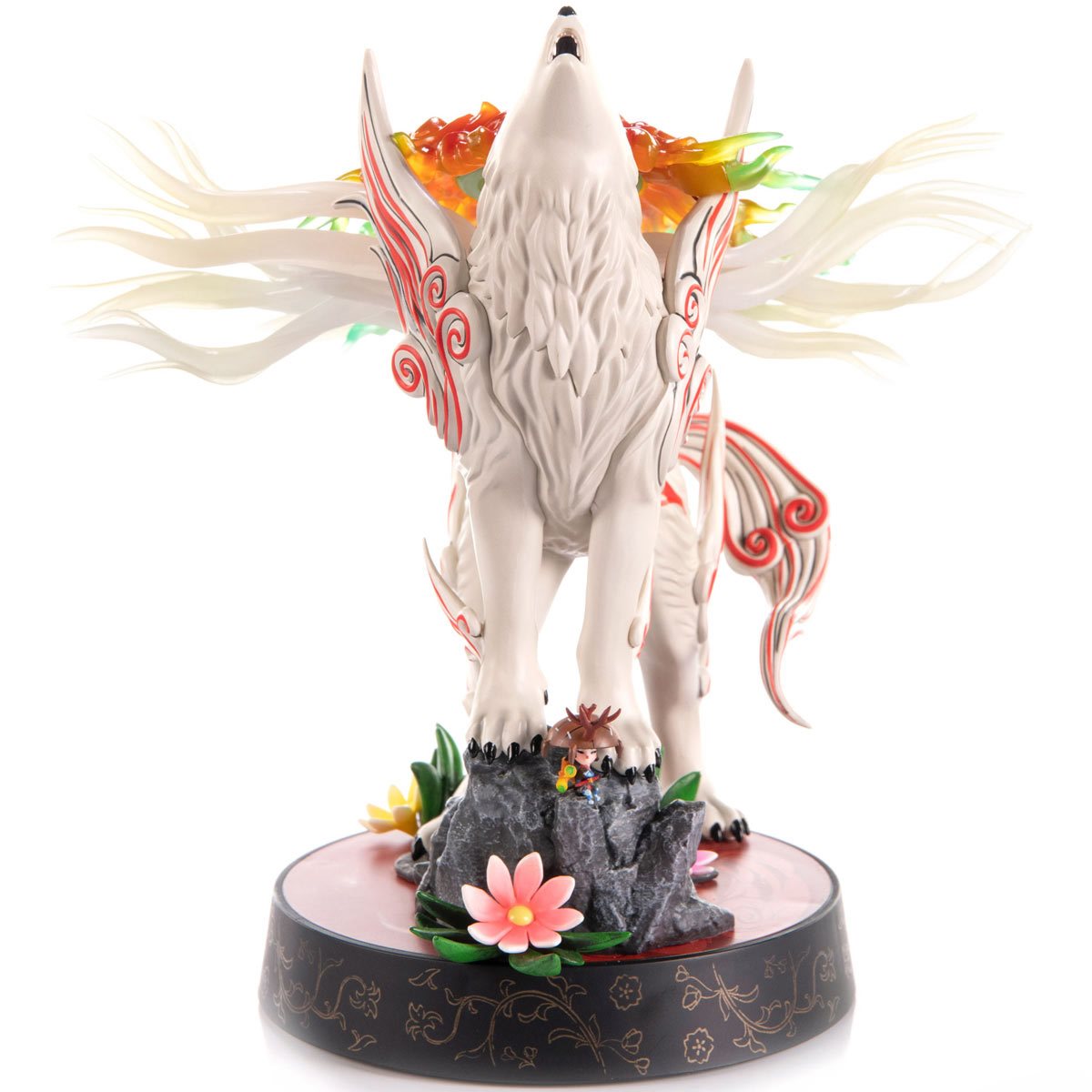 Okami: Shiranui 9-Inch Staute - Celestial Howl Pose