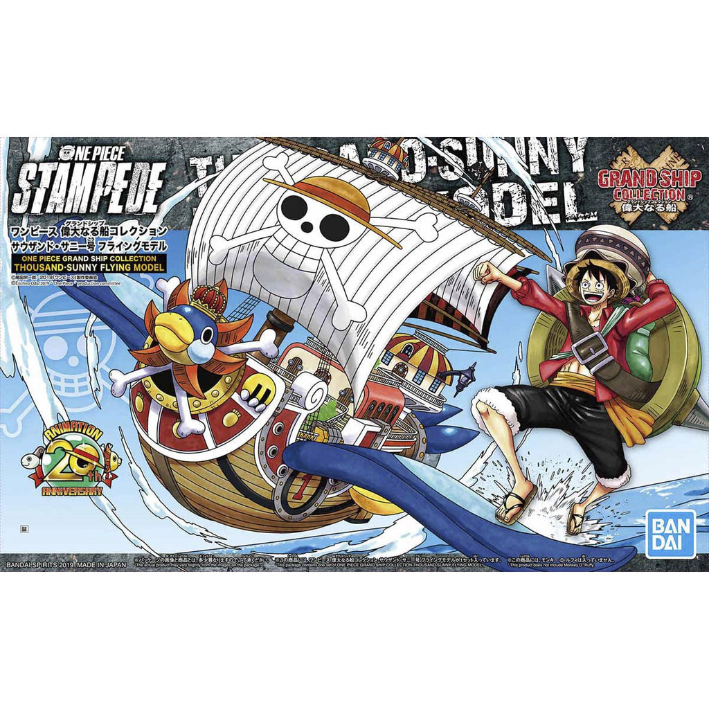 One Piece Grand Ship Collection Thousand Sunny Flying Model Kit