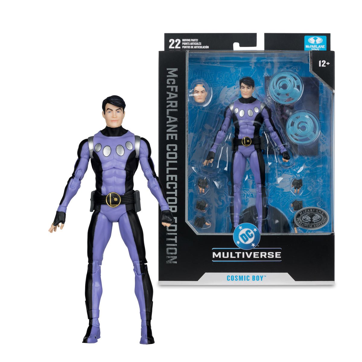 DC McFarlane Collector Edition Wave 13 Cosmic Boy Final Crisis #51 7-Inch Scale Action Figure