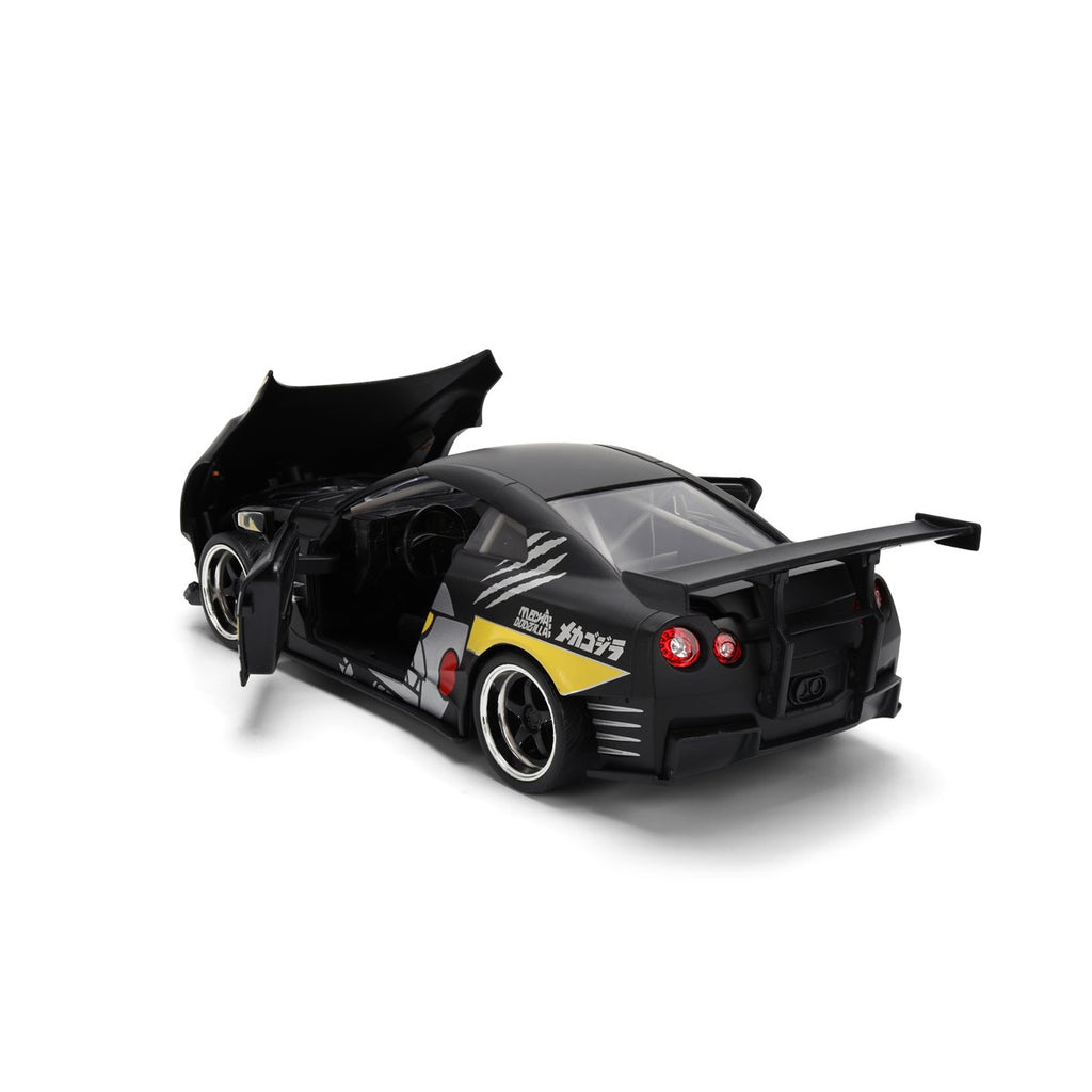 Hollywood Rides Mechagodzilla 2009 Nissan GT-R R35 Ben Sopra 1:24 Scale Die-Cast Metal Vehicle