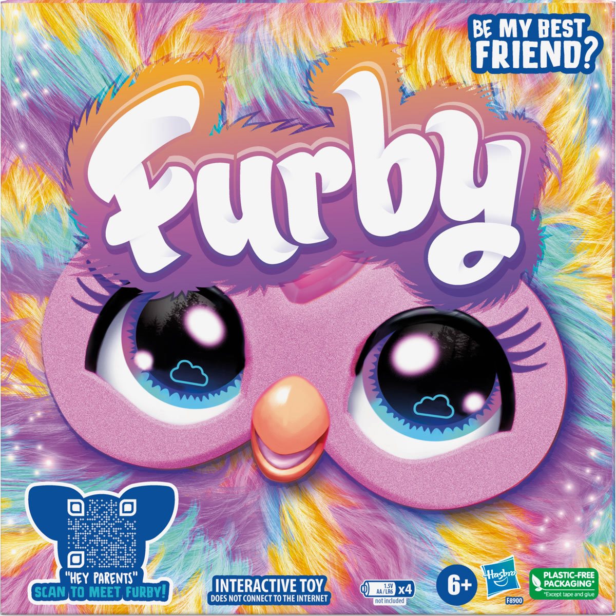 Furby Tie Dye Interactive Electronic Plush Toy