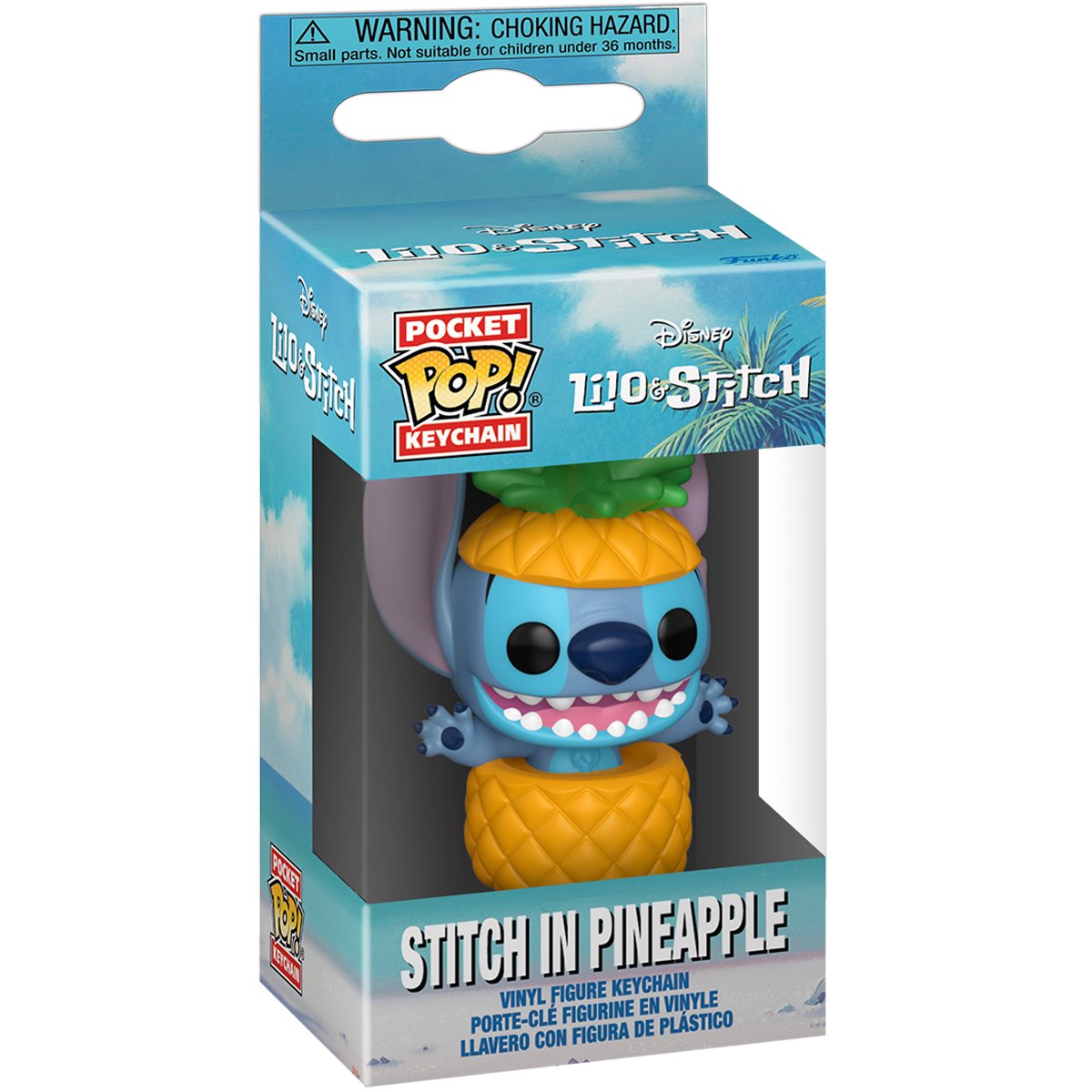 Lilo & Stitch Stitch in Pineapple Funko Pop! Key Chain