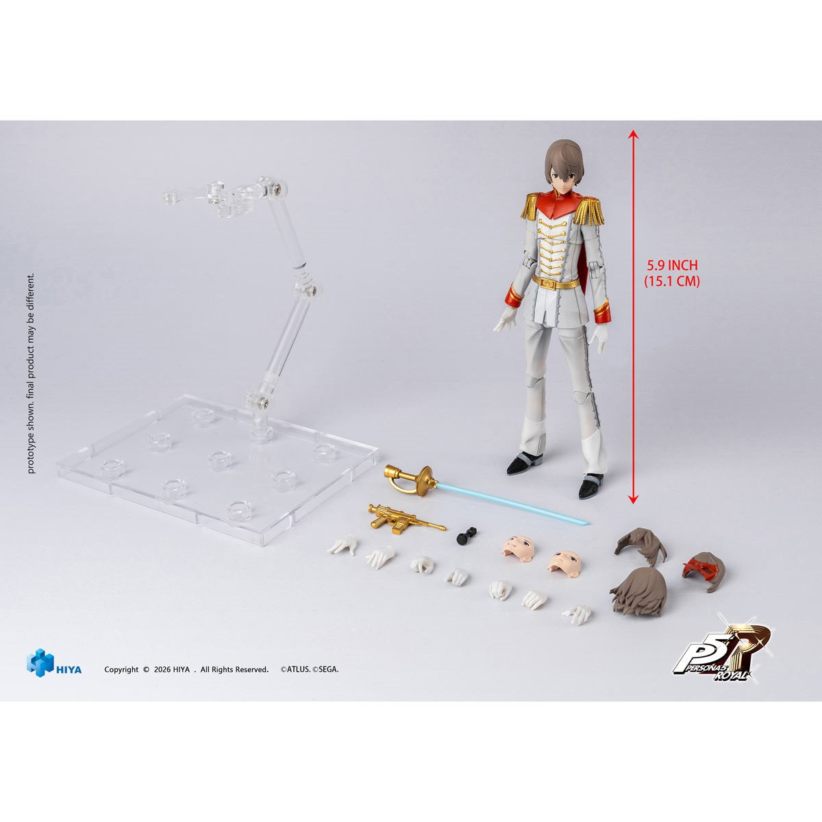 Persona 5 Royal Crow Exquisite Basic Series 1:12 Scale Action Figure