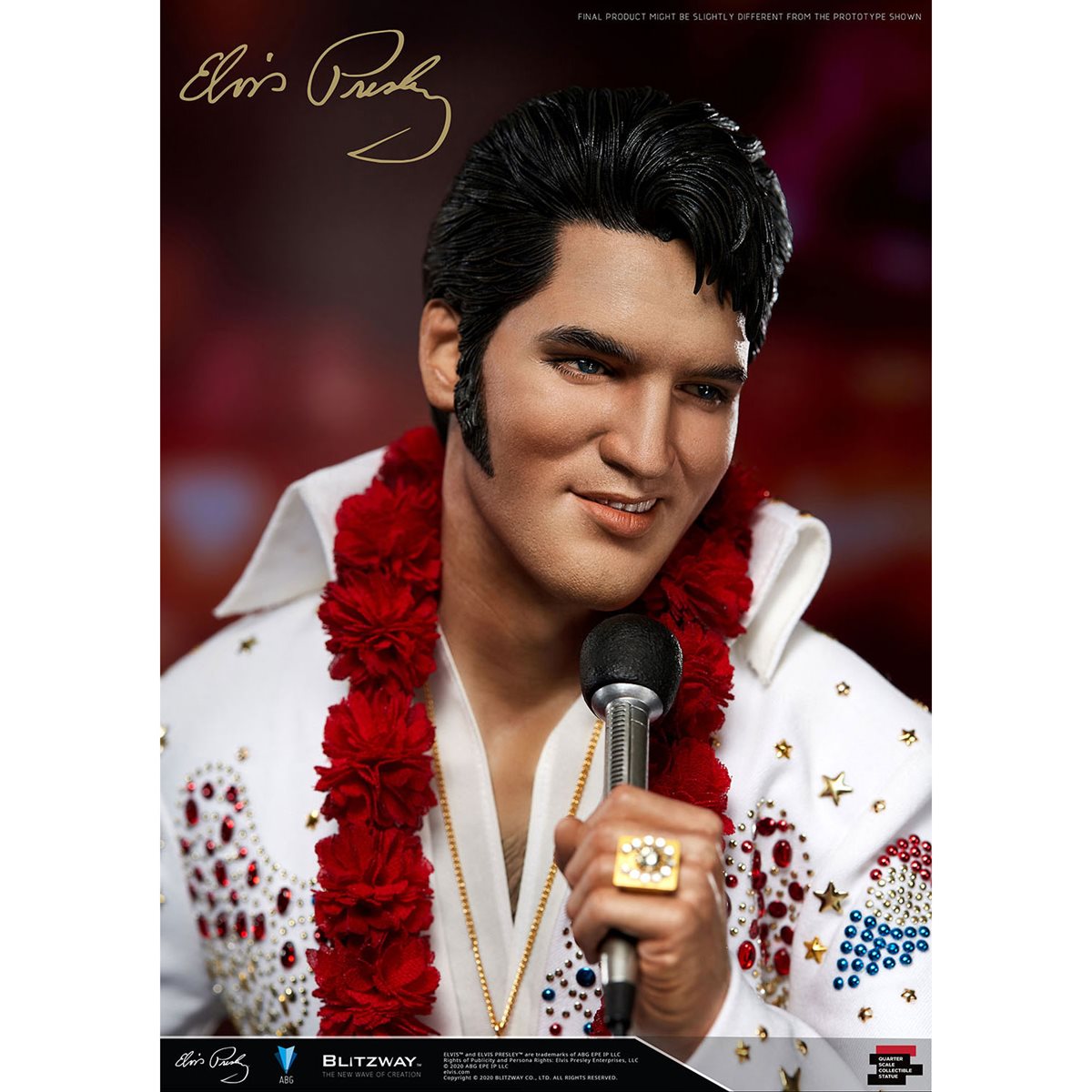 Elvis Presley Superb 1:4 Scale Statue