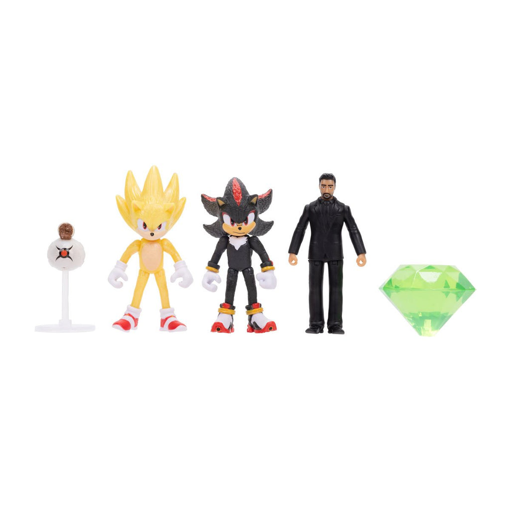 Sonic 3 Movie 2 1/2-Inch Wave 2 Mini-Figure Multi-Pack