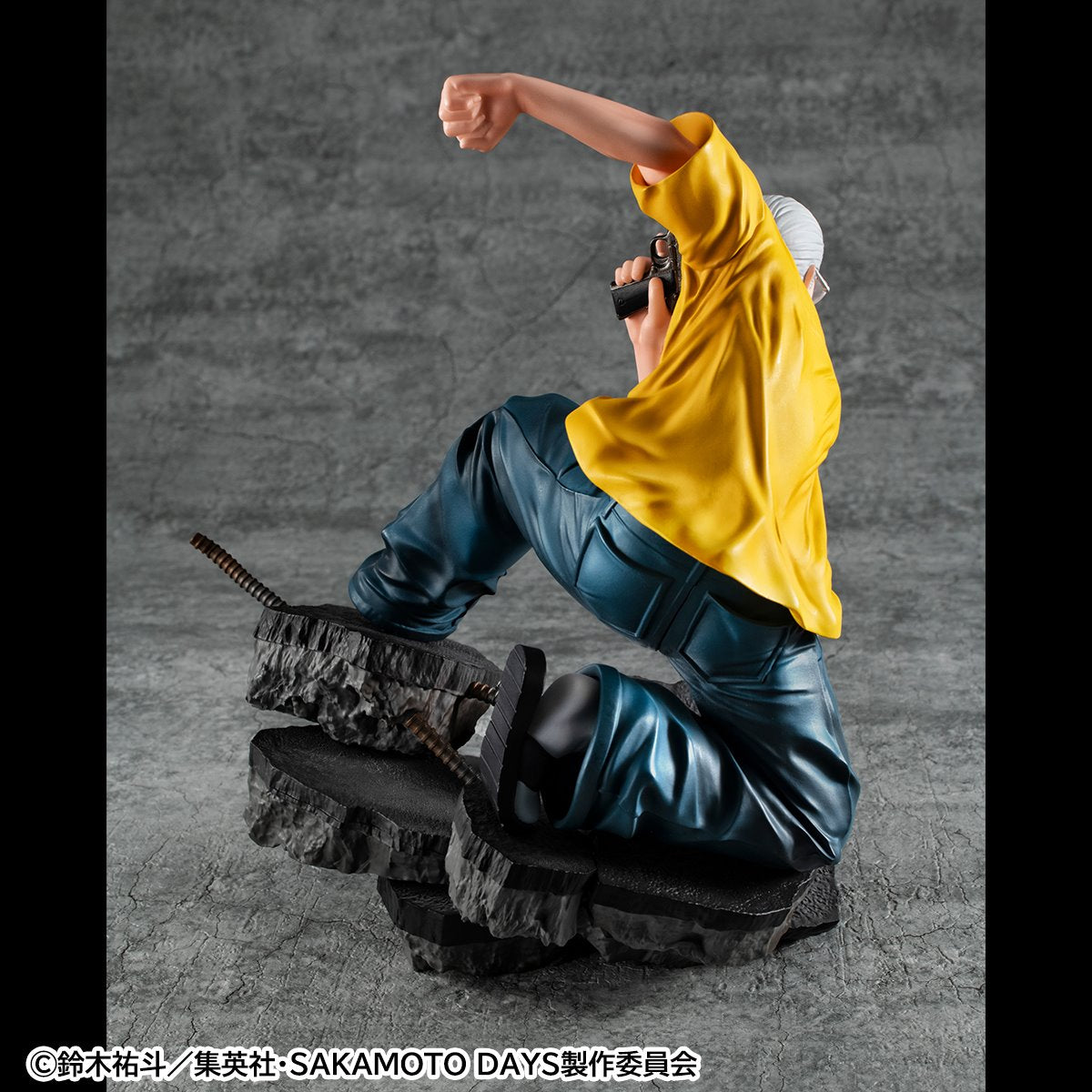 Sakamoto Days Taro Sakamoto Statue