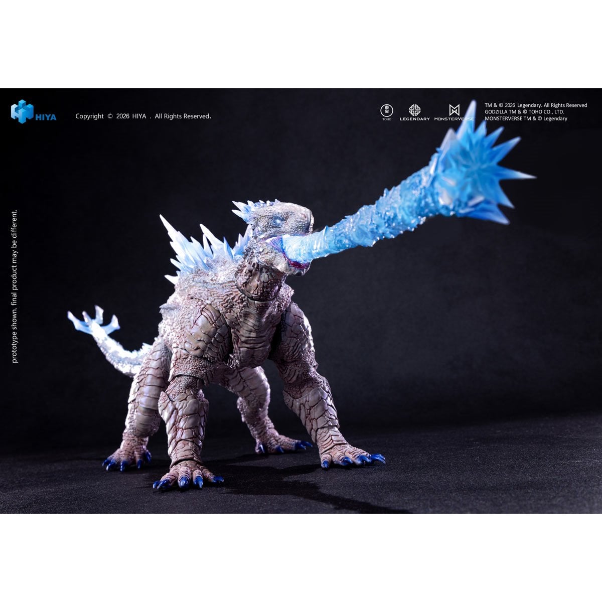 Godzilla x Kong: The New Empire Shimo Frost Bite Blast Exquisite Basic Plus Series None Scale 7-Inch Action Figure