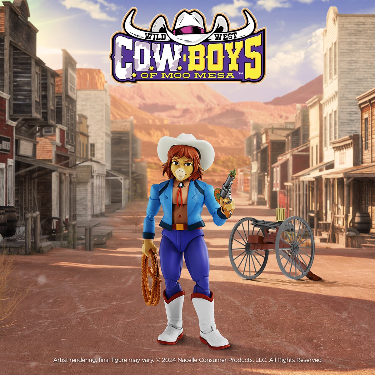 Wild West C.O.W.-Boys of Moo Mesa Cowlamity Kate 7-Inch Scale Action Figure