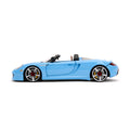 Pink Slips Porsche Carrera GT Light Blue 1:24 Scale Die-Cast Metal Vehicle