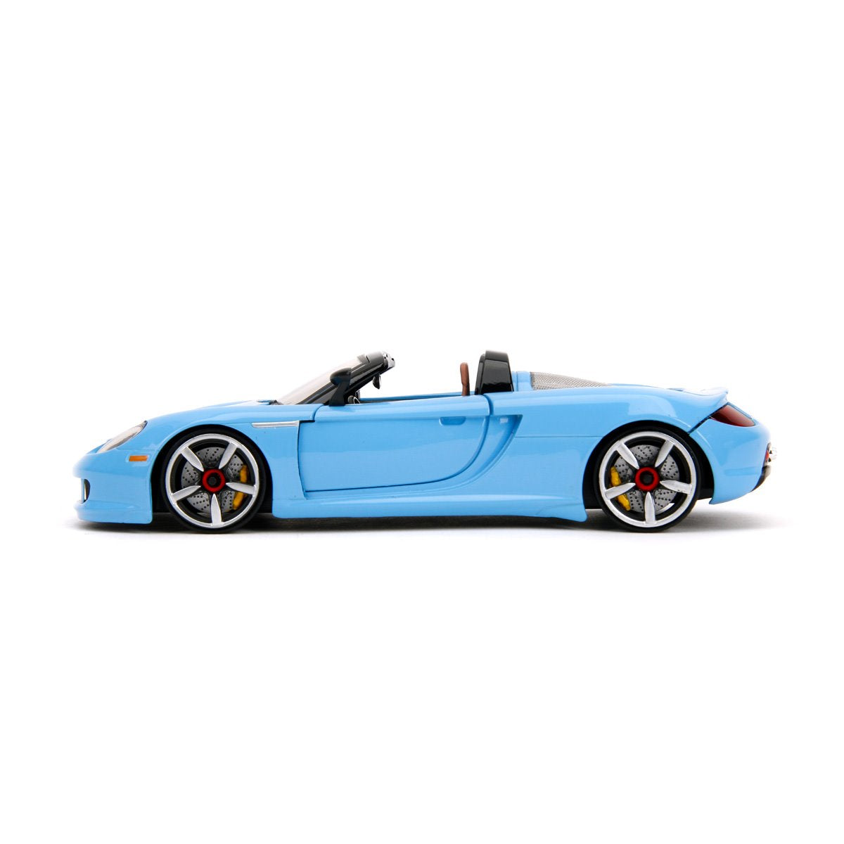 Pink Slips Porsche Carrera GT Light Blue 1:24 Scale Die-Cast Metal Vehicle
