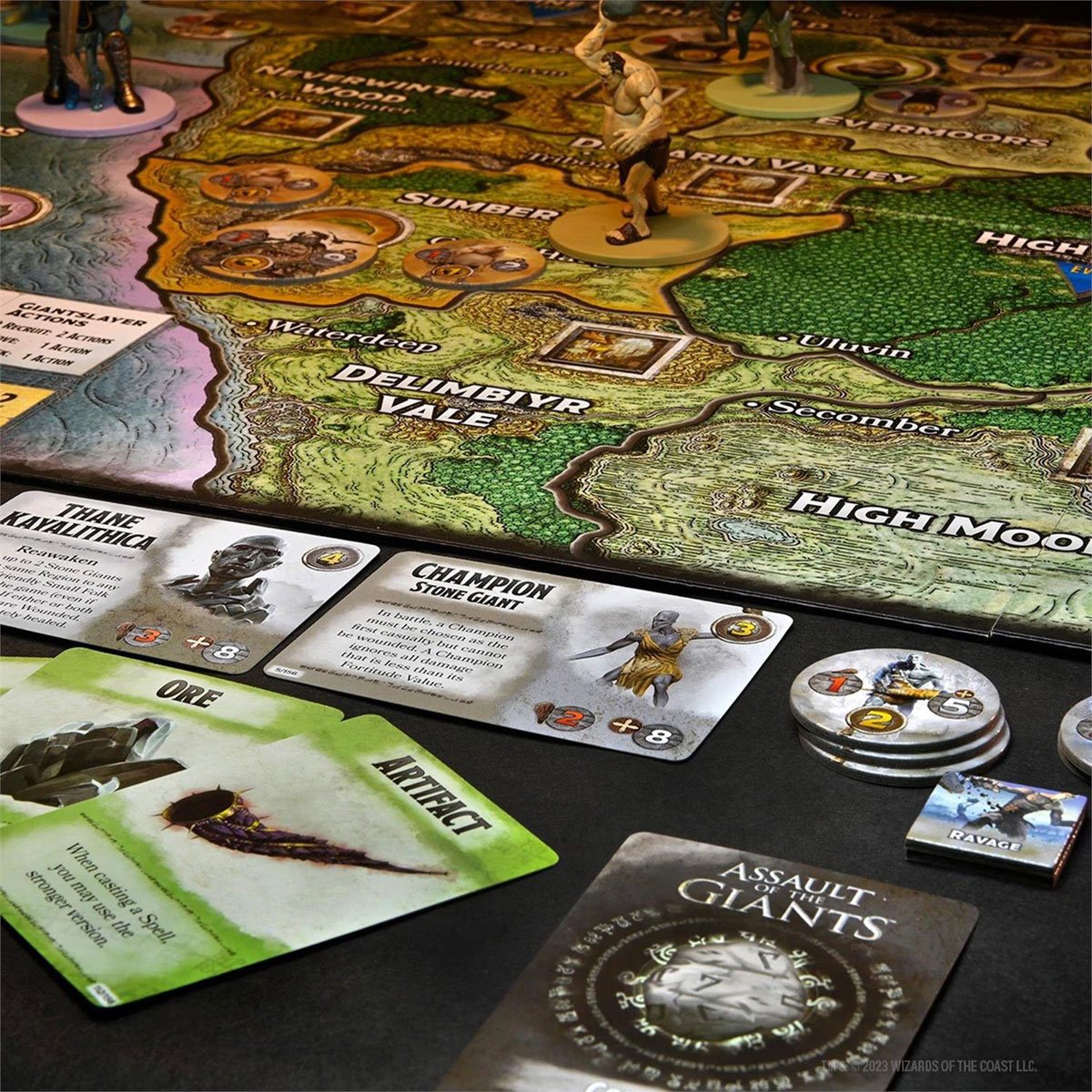 Dungeons & Dragons: Assault of the Giants Board Premium Edition Game
