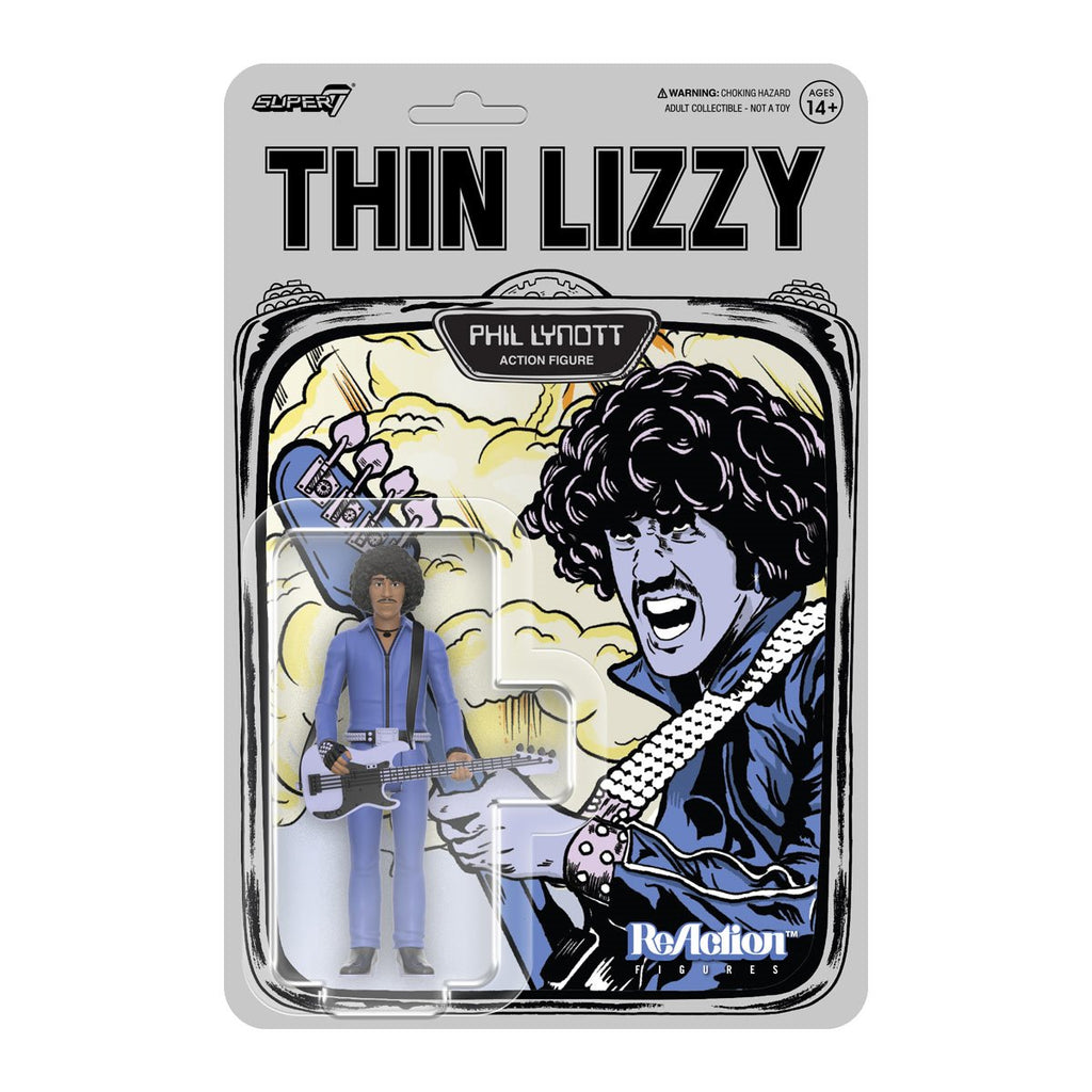 Thin Lizzy Phil Lynott Jailbreak 3 3/4-Inch ReAction Figure