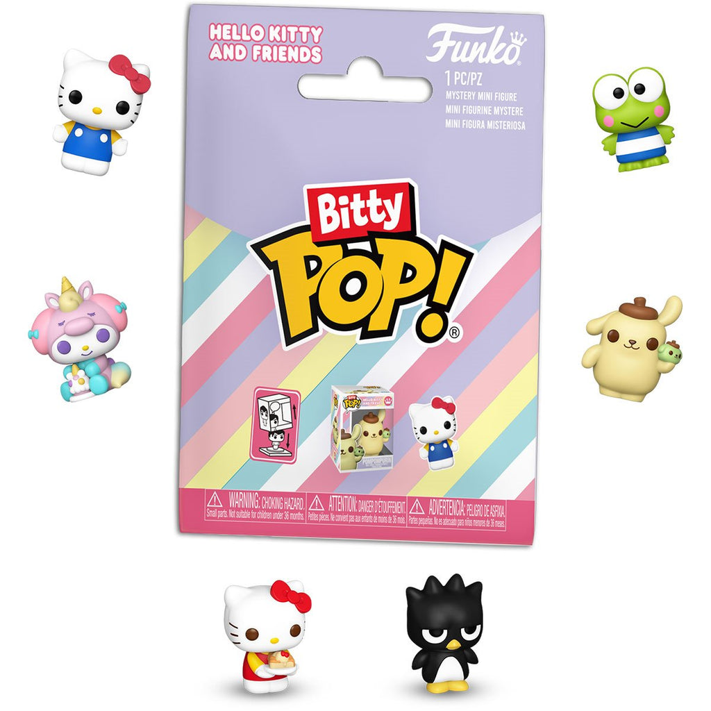 Sanrio Funko Bitty Pop! Mini-Figure Singles - Random 8-Pack