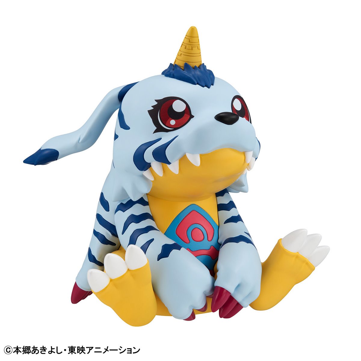 Digimon Adventure Gabumon Look Up Series Statue
